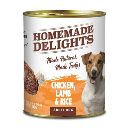 Homemade Delights Perro Adult Chicken Lamb y Rice