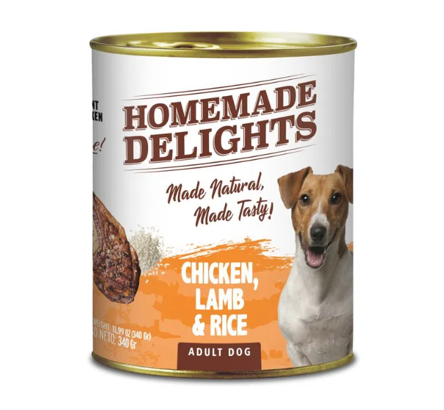 Homemade Delights Perro Adult Chicken Lamb y Rice