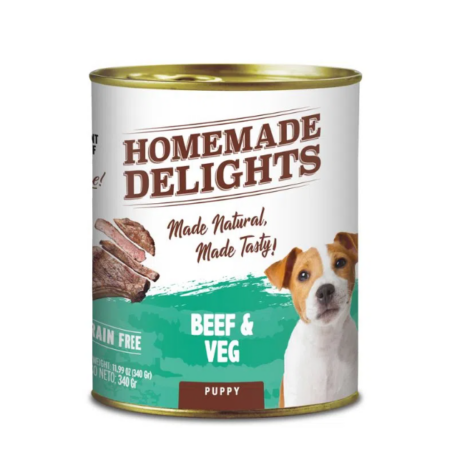 Homemade Delights Puppy Beef y Veg