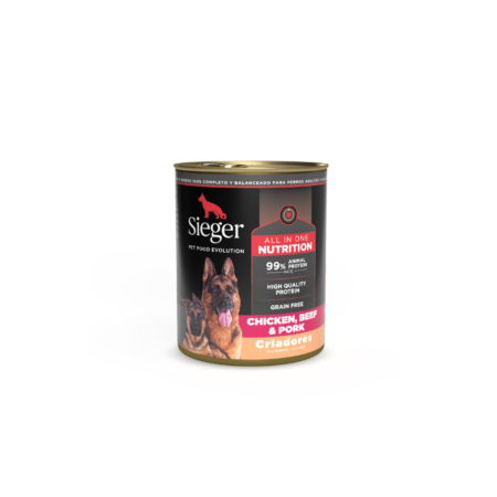 Sieger Wet Perro Criadores 340gr