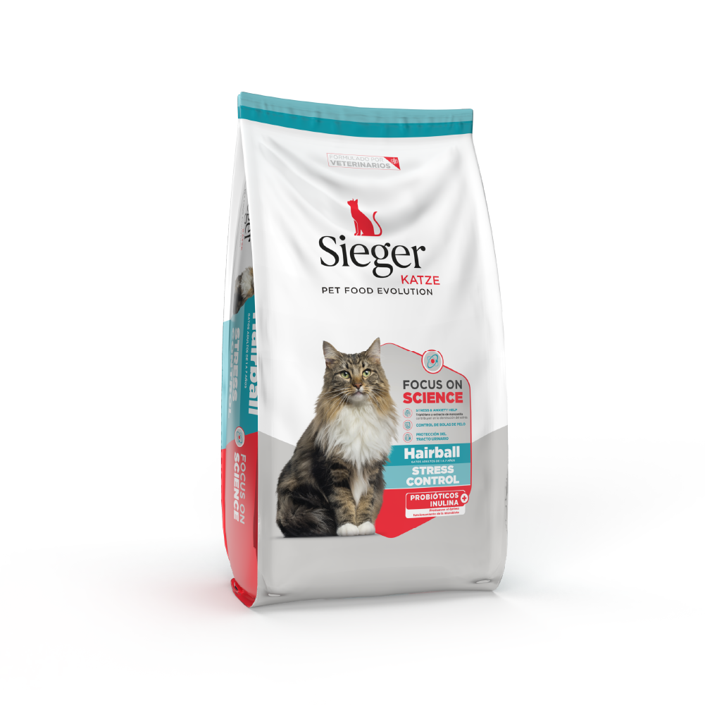Sieger Gato Adulto Control de Estres