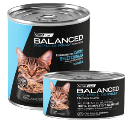 Lata Balanced Souffle de Pollo - Gato Adulto
