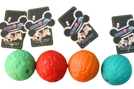 Pelota Chifle Hueso Estampado