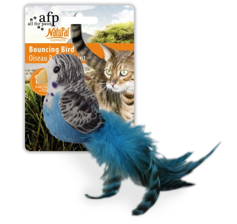 Juguete para Gato - Pájaro Saltarín