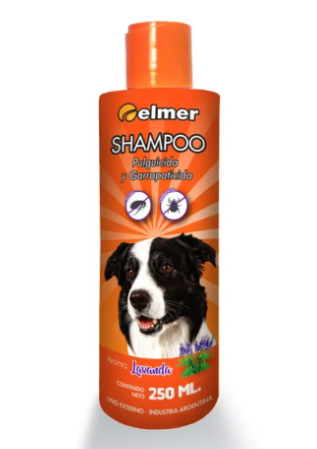 Elmer Shampoo Pulguicida y Garrapaticida
