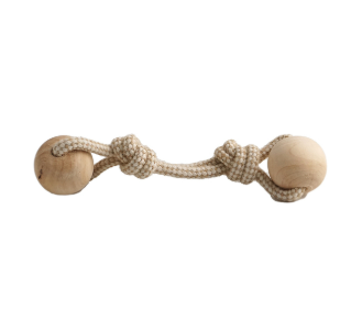 Hueso Algodón con Pelota de Madera