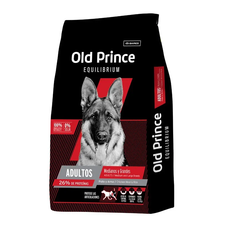 Old Prince Equilibrium Perro Adulto Mediano y Grande