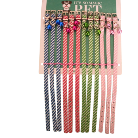 Collar Rayado con Brillo