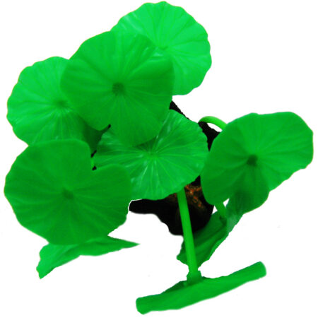Hoja de Loto Silicona Fluor Verde