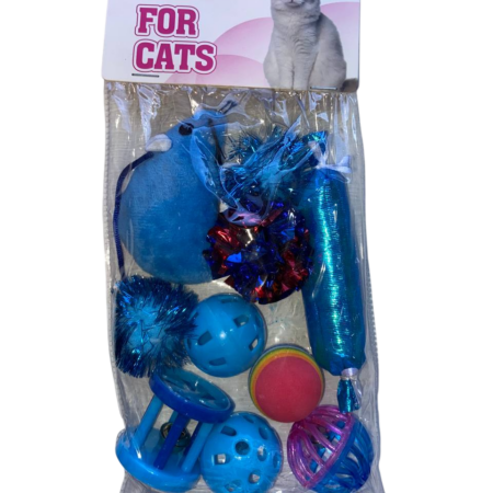 Pack Juguetes p/ Gato 10 Piezas