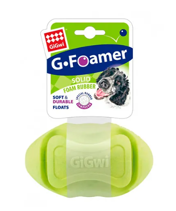 Pelota de Rugby Verde Gigwi Foamer