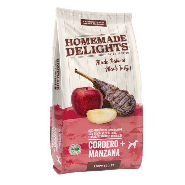 Homemade Cordero y Manzana 2kg