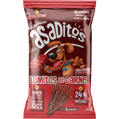Snack Asaditos - Lomitos de Carne