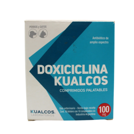 Doxiciclina Kualcos 100mg x Tira
