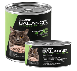 Lata Balanced Soufflé de Merluza - Gato Castrado