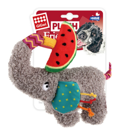 Elefante con Sandía Plush Friendz