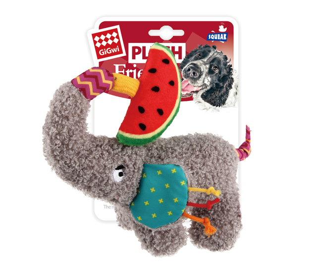 Elefante con Sandía Plush Friendz