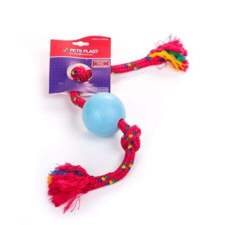 Pelota de Goma Con Soga