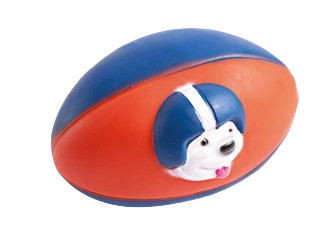 Pelota Futbol Americano Azul y Rojo