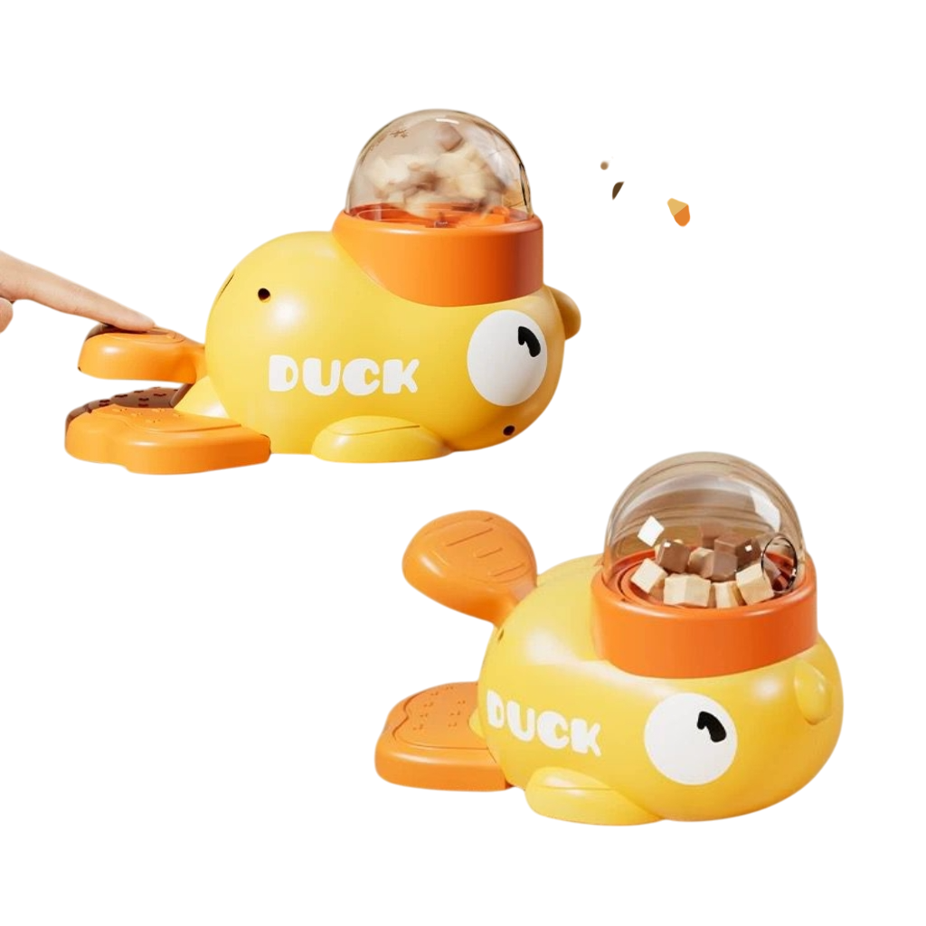 Pato Lanza Comida