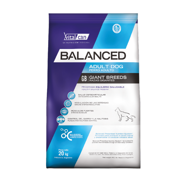 Vitalcan Balanced Adulto Raza Gigante