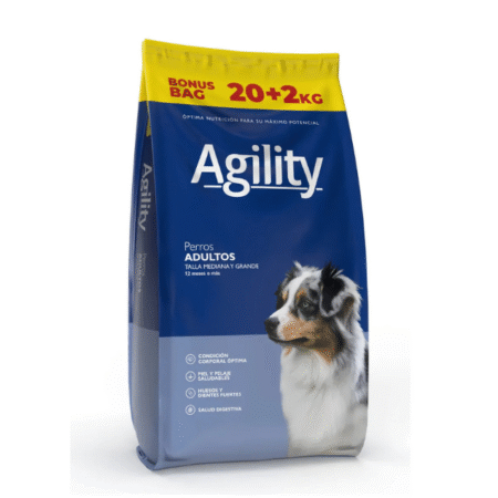Agility Adulto 20 kg + 2 kg