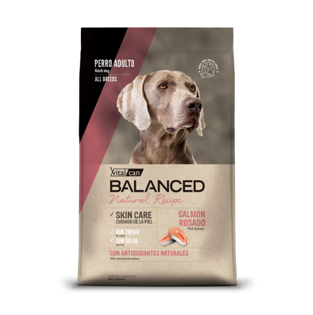 Balanced Perro Natural Recipe Salmón