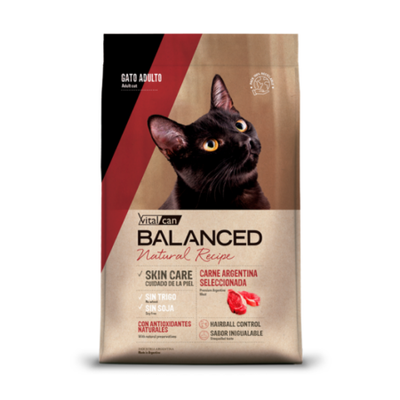 Balanced Gato Natural Recipe Carne Argentina