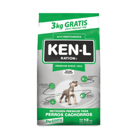 Ken L Perro Cachorro 15 kg + 3 kg