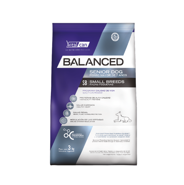 Vitalcan Balanced Senior Raza Pequeña