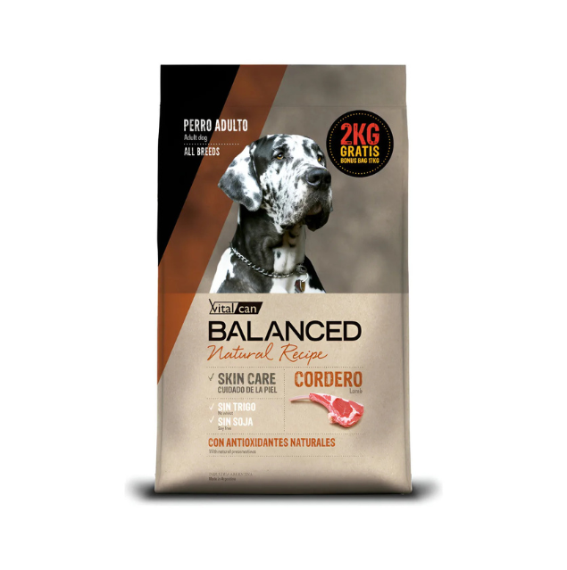 Balanced Natural Recipe Cordero 15 + 2kg