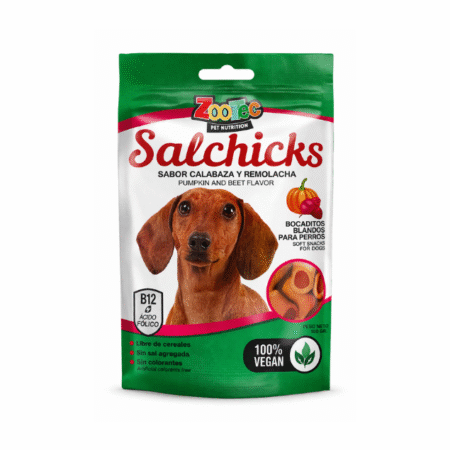 Snack Salchicks Calabaza y Remolacha