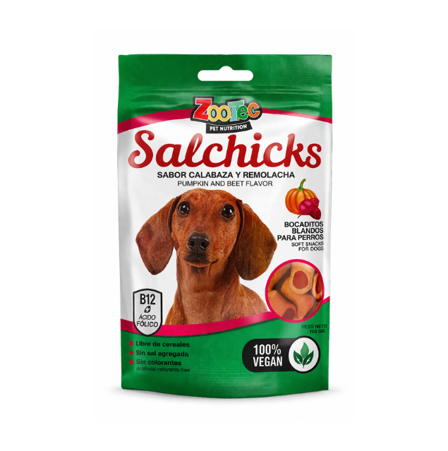 Snack Salchicks Calabaza y Remolacha