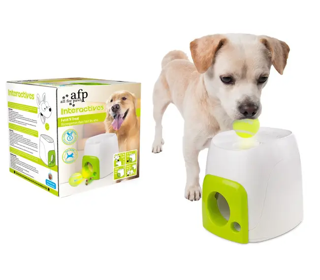 Juguete Lanzapelota y Dispenser Interactivo
