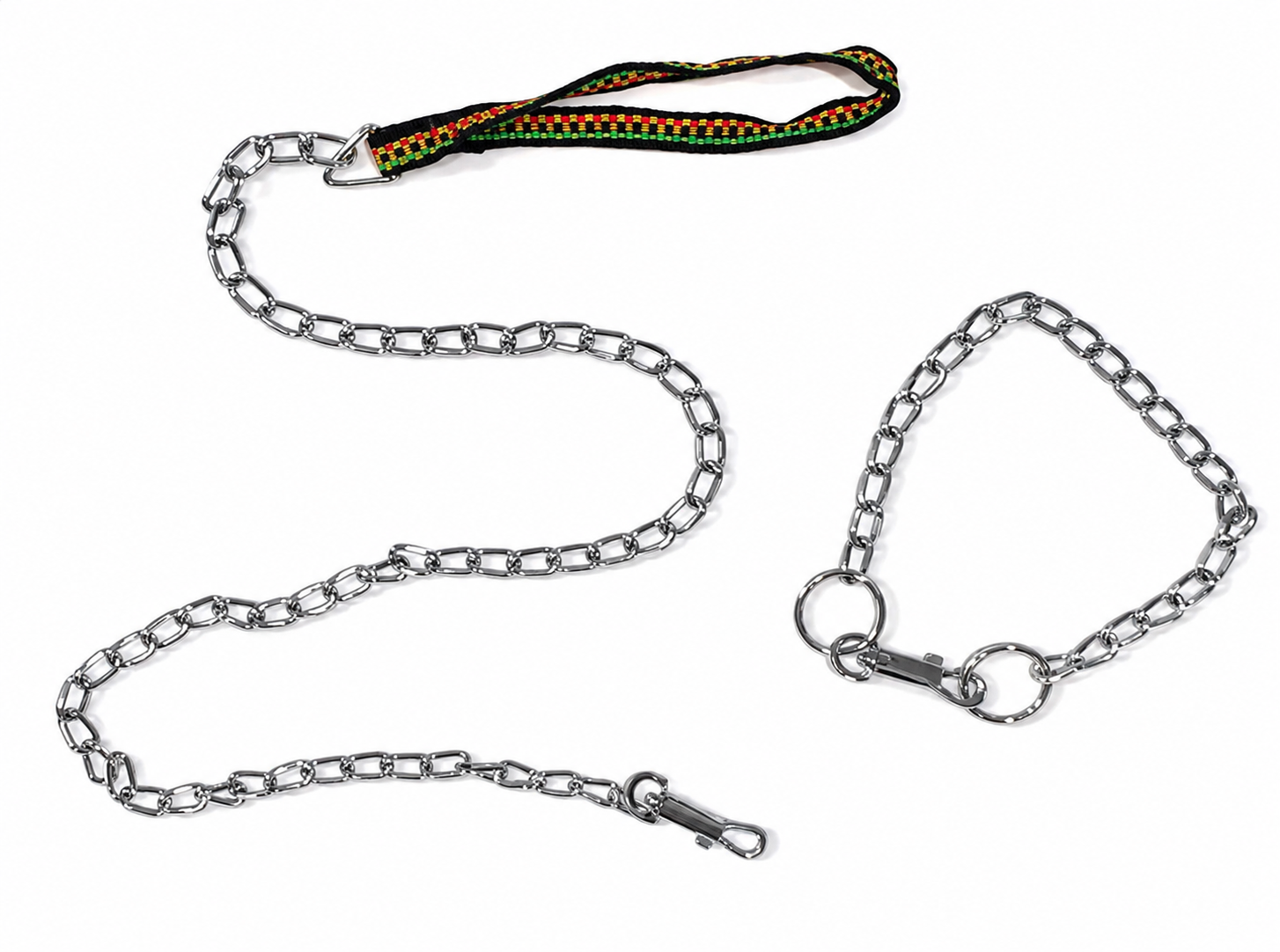 Collar con Correa Cadena Mango Color